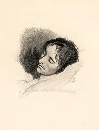 John Keats on his death bed